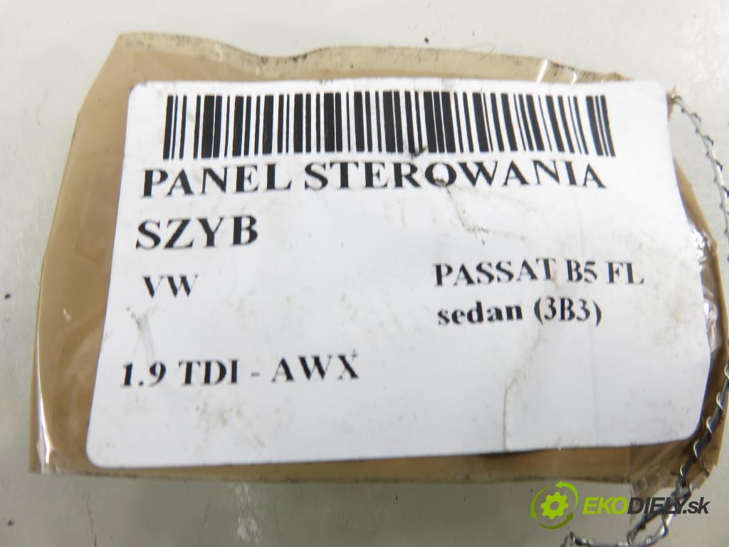 VW PASSAT B5.5 (3B3) SEDAN 2003 96,00 1.9 TDI - AWX 1896,00 Panel ovládania okien 1J4959857D