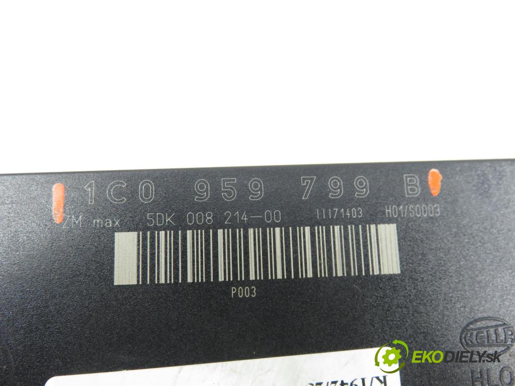 VW PASSAT B5.5 (3B3) SEDAN 2003 96,00 1.9 TDI - AWX 1896,00 MODUL komfortu 1C0959799B