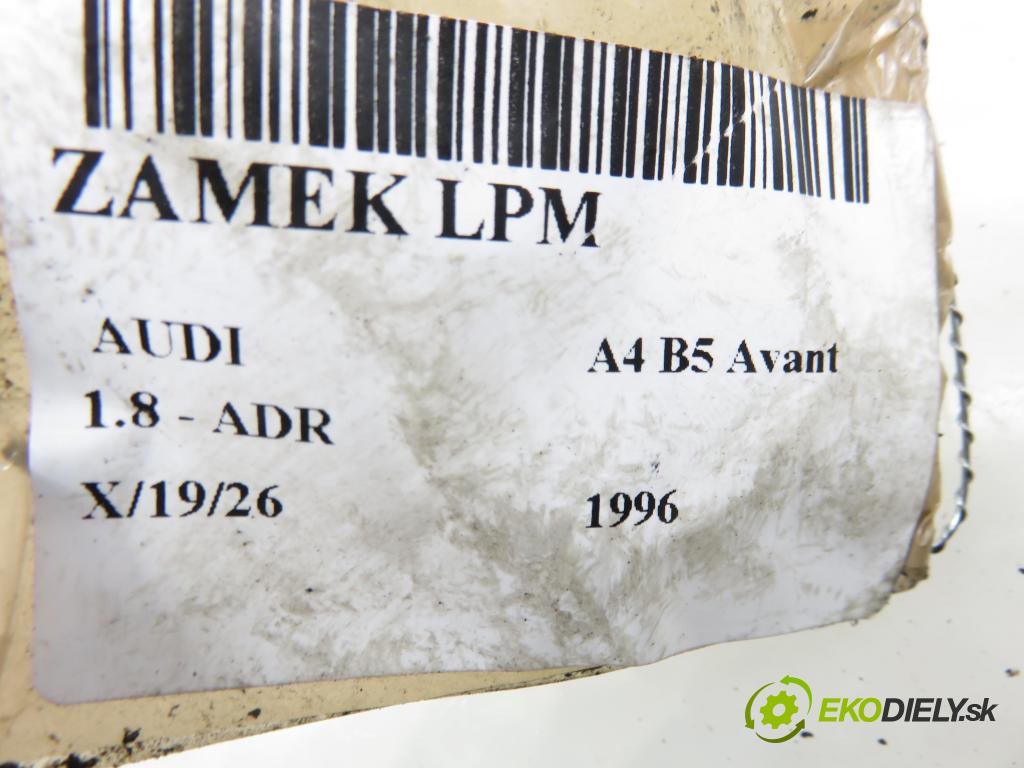 AUDI A4 Avant (8D5, B5) KOMBI 1996 92,00 1.8 - ADR 1781,00 zámok LPM 8D1837015E