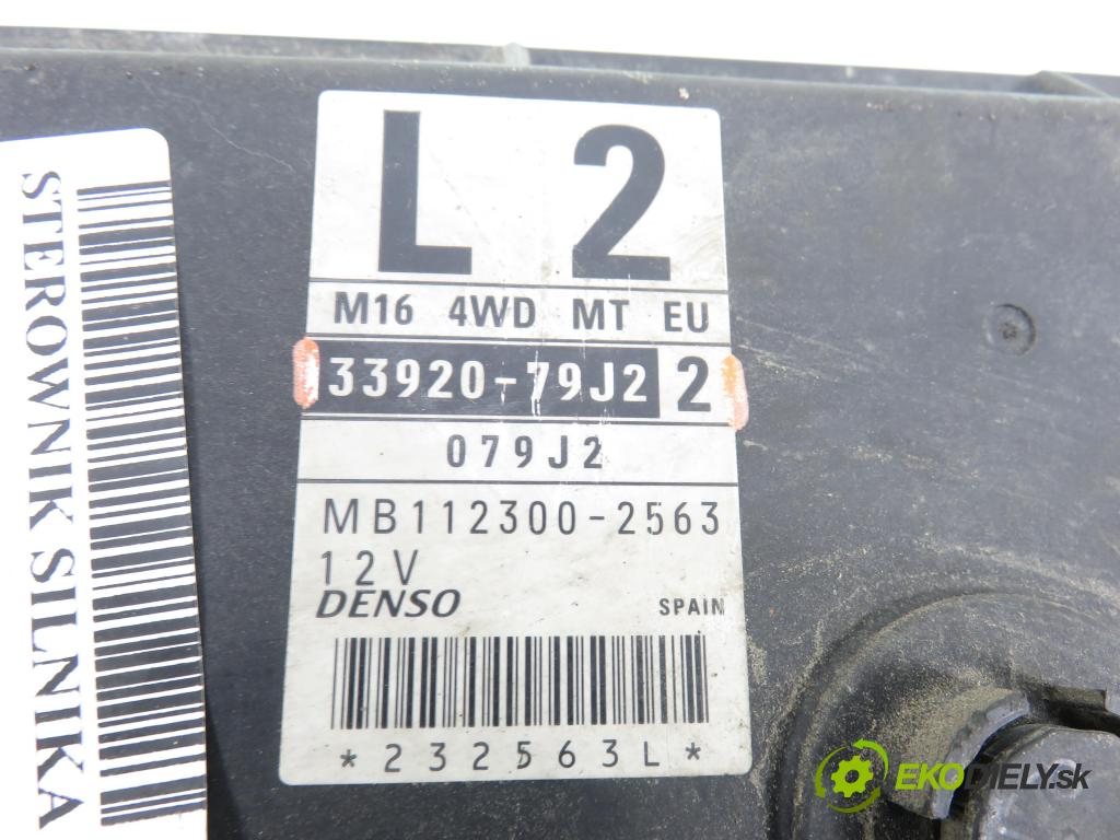 FIAT SEDICI (189_) CROSSOVER 2008 79,00 1.6 4x4 107 1586,00 řídící jednotka motora 3392079J22