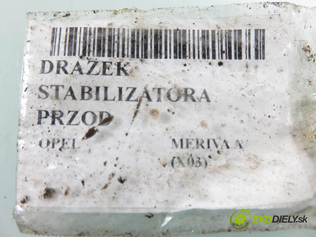 OPEL MERIVA A nadwozie wielkoprzestrzenne (MPV) (X03) HB 2003 64,00 1.6 - Z 16 SE 1598,00 TYČ: stabilizátora PŘEDNÍ: