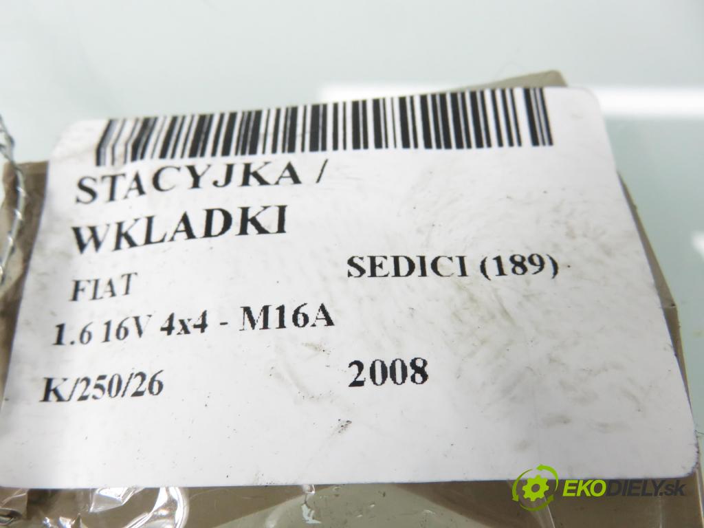 FIAT SEDICI (189_) CROSSOVER 2008 79,00 1.6 4x4 107 1586,00 spínačka / VLOŽKY SLS18 ; 5WK49181 ; 3397062J00