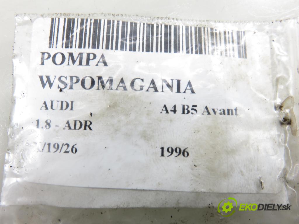 AUDI A4 Avant (8D5, B5) KOMBI 1996 92,00 1.8 - ADR 1781,00 pumpa servočerpadlo 8D0145155L ; 8598722 (Servočerpadlo)