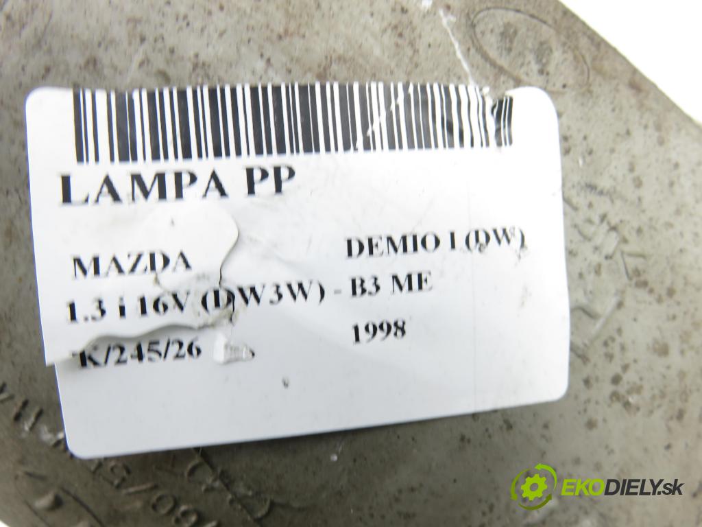 MAZDA DEMIO (DW) HB 1998 46,00 1.3 i 16V (DW3W) - B3 ME 1324,00 Svetlo PP