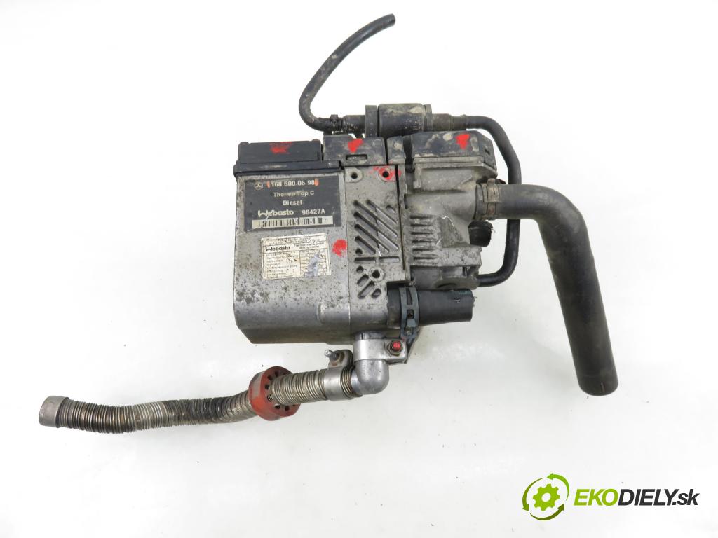 MERCEDES-BENZ KLASA A (W168) MINIVAN 1999 66,00 1.7 CDI 90 1689,00 Webasto 1685000698 (Webasto (nezávislé topení))
