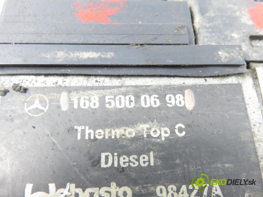 MERCEDES-BENZ KLASA A (W168) MINIVAN 1999 66,00 1.7 CDI 90 1689,00 Webasto 1685000698 (Webasto (nezávislé topení))