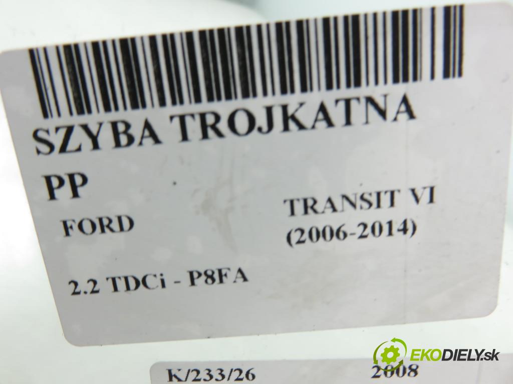 FORD TRANSIT Furgon (FA_ _) FURGON 2008 63,00 2.2 TDCi - P8FA 2198,00 okno TROJÚHELNÍK PP