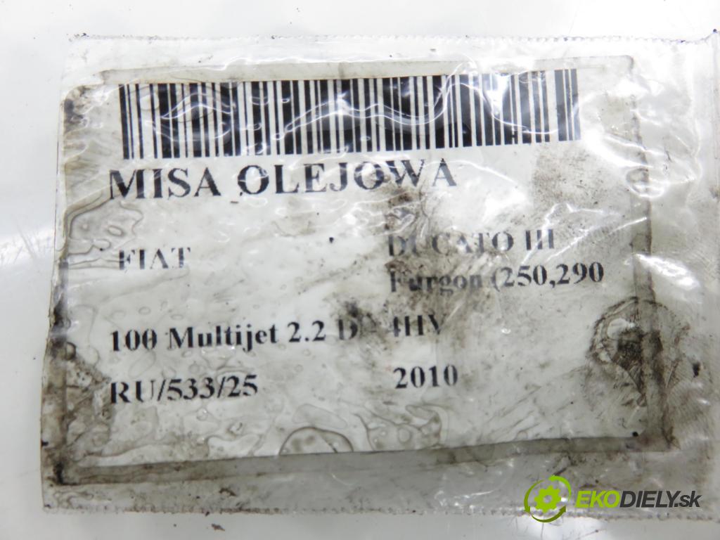 FIAT DUCATO Furgon (250_, 290_) FURGON 2010 74,00 100 Multijet 2.2 D - 4HV 2198,00 Vaňa olejová 8CIQ6U004AA ; 2S7Q6675BA ; 6C1Q6B624AC (Olejová vaňa)