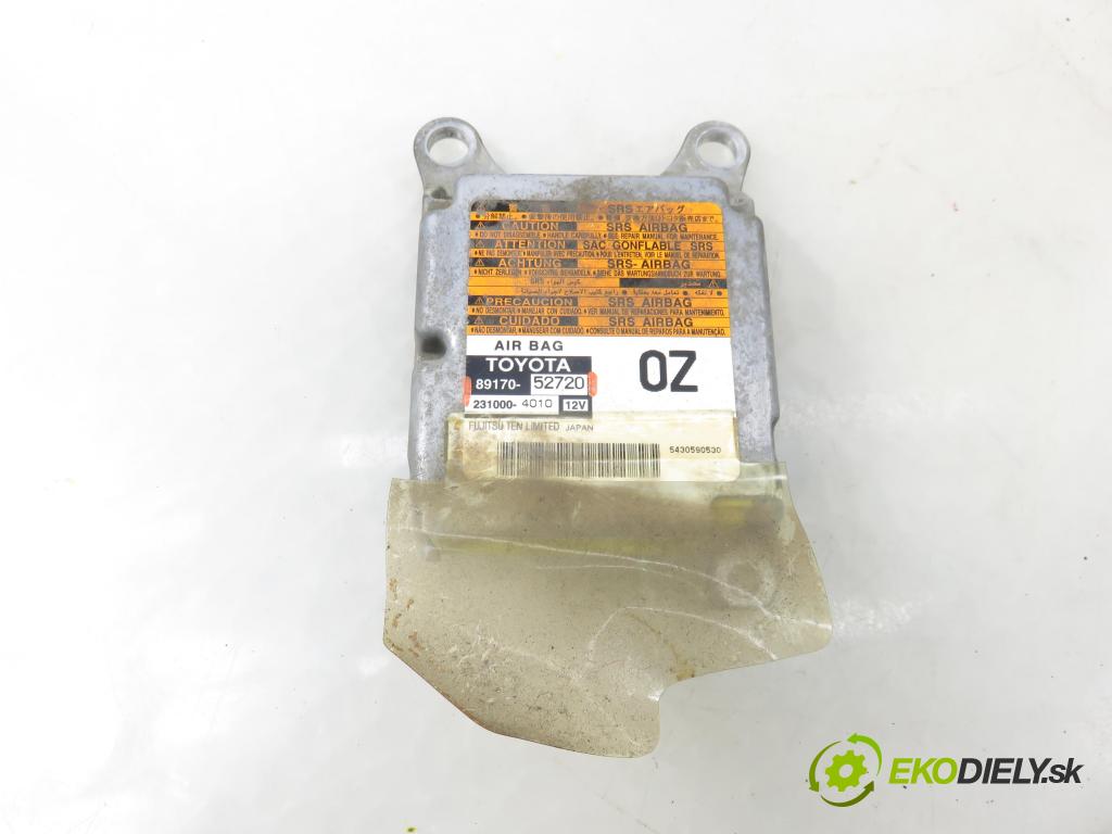 TOYOTA YARIS (_P9_) HB 2006 51,00 1.0 VVT-i (KSP90_) - 1KR-FE 998,00 MODUL air BAG 8917052720
