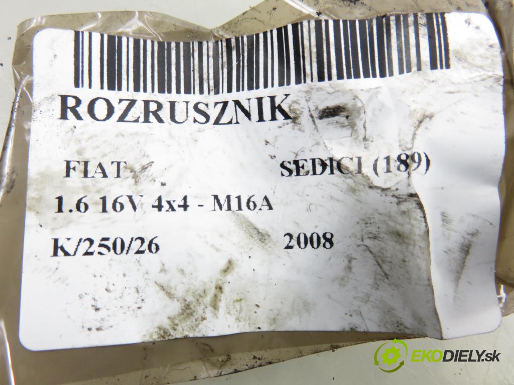 FIAT SEDICI (189_) CROSSOVER 2008 79,00 1.6 4x4 107 1586,00 startér S5234 (Startér)