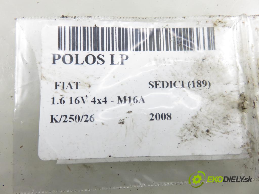 FIAT SEDICI (189_) CROSSOVER 2008 79,00 1.6 4x4 107 1586,00 Poloos LP