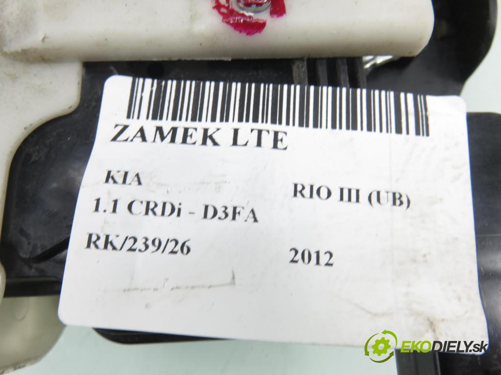 KIA RIO III (UB) HB 2012 55,00 1.1 CRDi - D3FA 1120,00 zámok LTE 