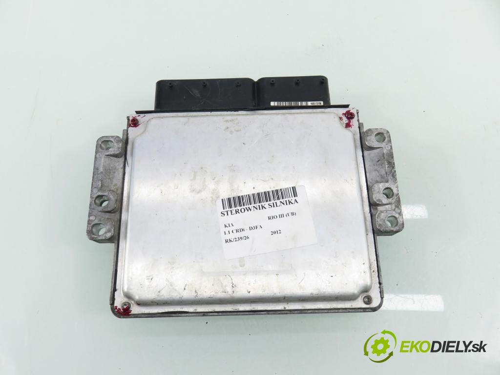 KIA RIO III (UB) HB 2012 55,00 1.1 CRDi - D3FA 1120,00 řídící jednotka motora 391302A260