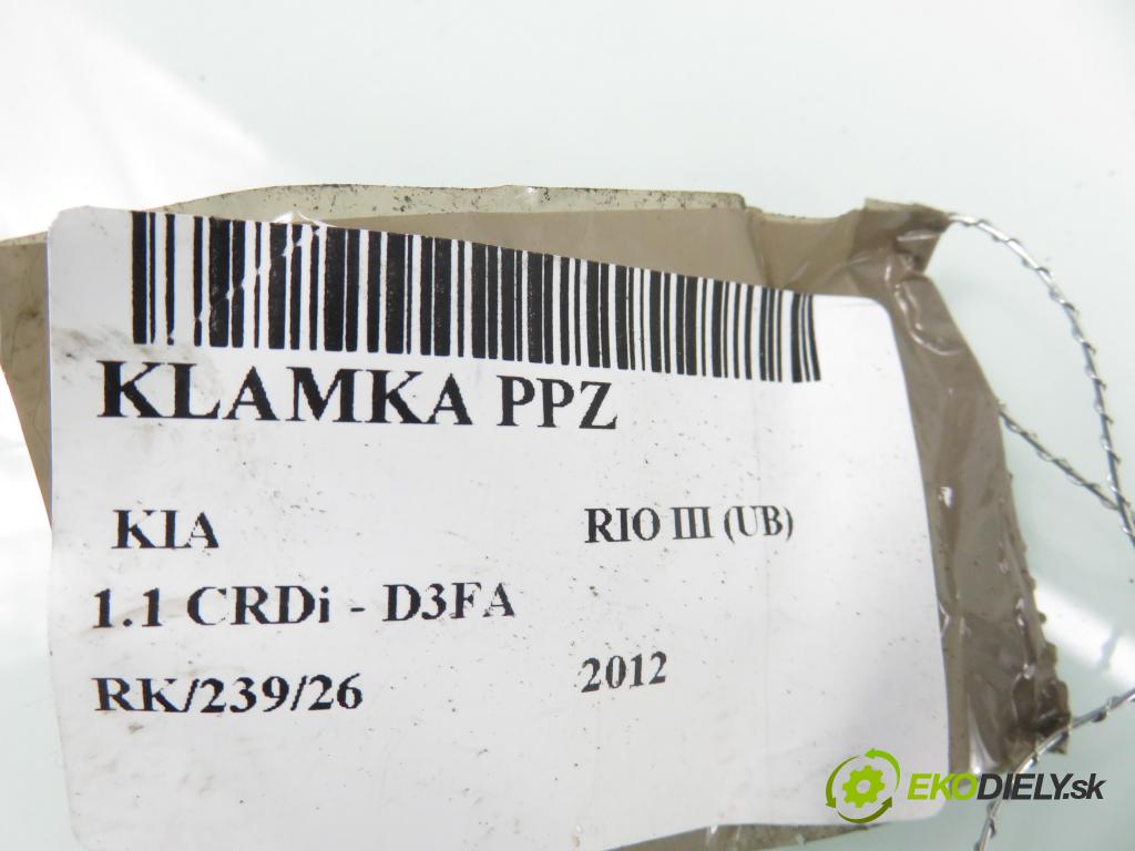 KIA RIO III (UB) HB 2012 55,00 1.1 CRDi - D3FA 1120,00 Kľučka 