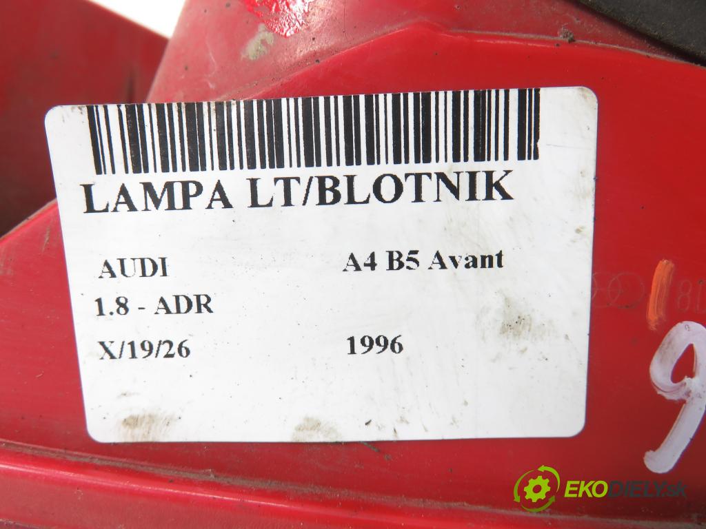 AUDI A4 Avant (8D5, B5) KOMBI 1996 92,00 1.8 - ADR 1781,00 Svetlo ľavé zadné 8D9945095A