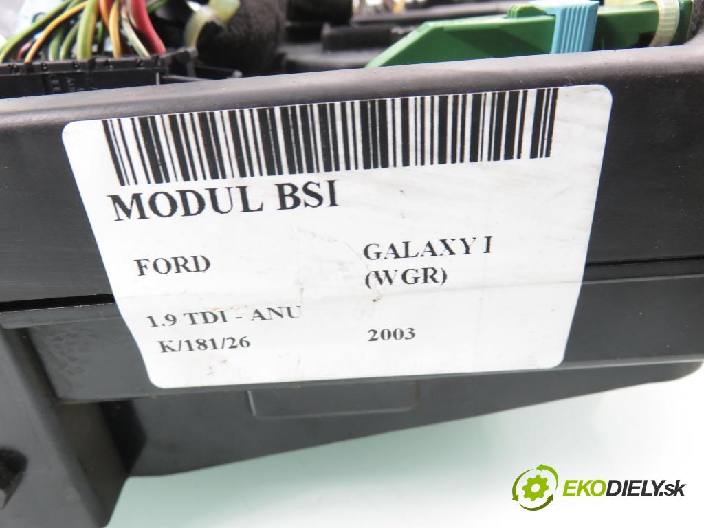 FORD GALAXY (WGR) MINIVAN 2003 66,00 1.9 TDI PD 90 - ANU 1896,00 MODUL BSI S120042100A