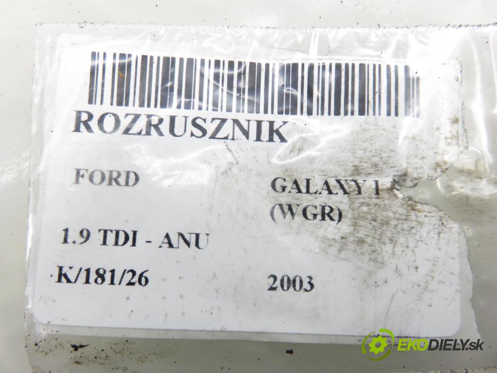 FORD GALAXY (WGR) MINIVAN 2003 66,00 1.9 TDI PD 90 - ANU 1896,00 Štartér (Štartér)