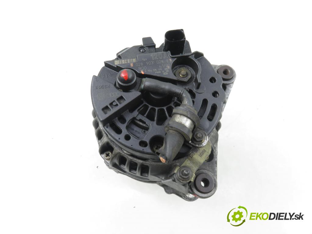 SKODA OCTAVIA I (1U2) LIFTBACK 2002 81,00 1.9 TDI - AHF 1896,00 Alternátor 028903028E (Alternátor)