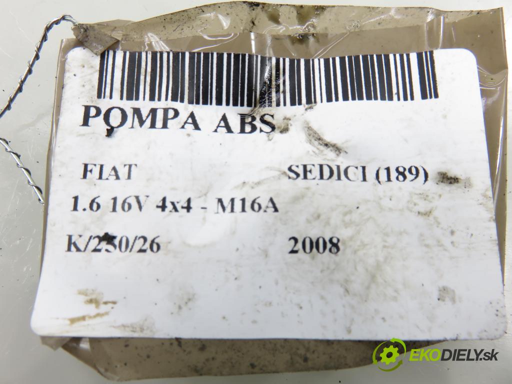 FIAT SEDICI (189_) CROSSOVER 2008 79,00 1.6 4x4 107 1586,00 Pumpa ABS 0265800494 (Pumpa ABS)