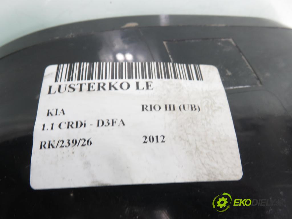 KIA RIO III (UB) HB 2012 55,00 1.1 CRDi - D3FA 1120,00 zpětné zrcátko LE 