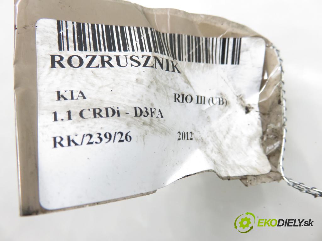KIA RIO III (UB) HB 2012 55,00 1.1 CRDi - D3FA 1120,00 startér 361002A500 ; 4280006760 (Startér)