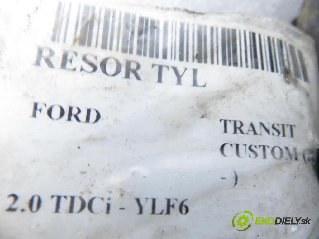 FORD TRANSIT CUSTOM V362 Skrzynia (FY, FZ) FURGON 2016 77,00 2.0 TDCi - YLF6 1995,00 Listové pero zadné