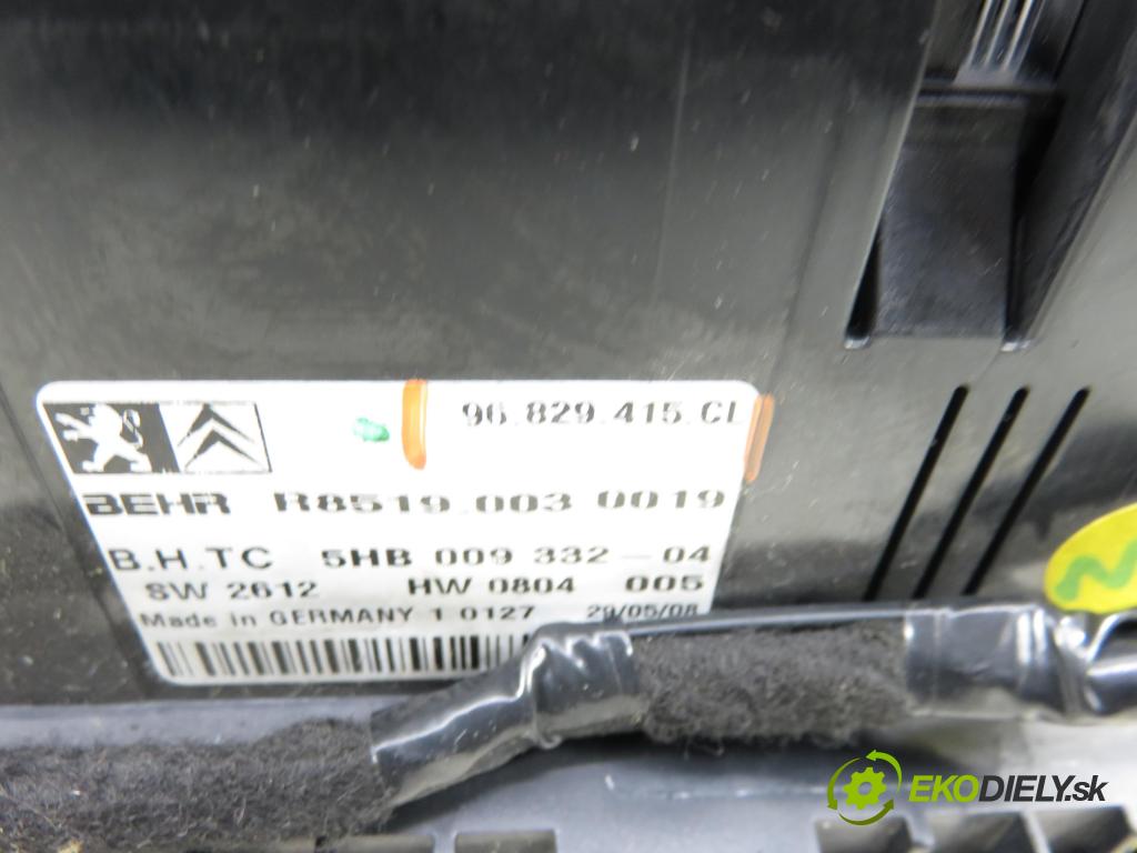 CITROEN C5 III Break (RW_) KOMBI 2008 150,00 2.7 HDi - DT17ED4 2720,00 Panel topení KLIMATRONIK 96829415CL