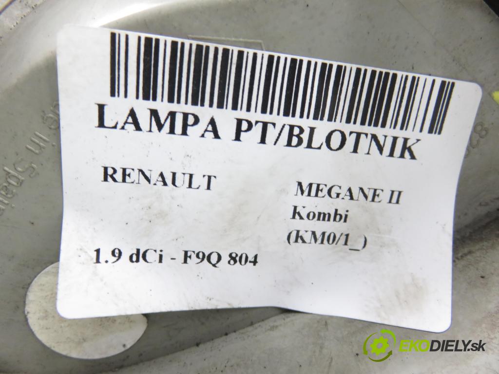 RENAULT MEGANE II Kombi (KM0/1_) KOMBI 2007 96,00 1.9 dCi 131 - F9Q 804 1870,00 světlo pravé zadní 8200417351