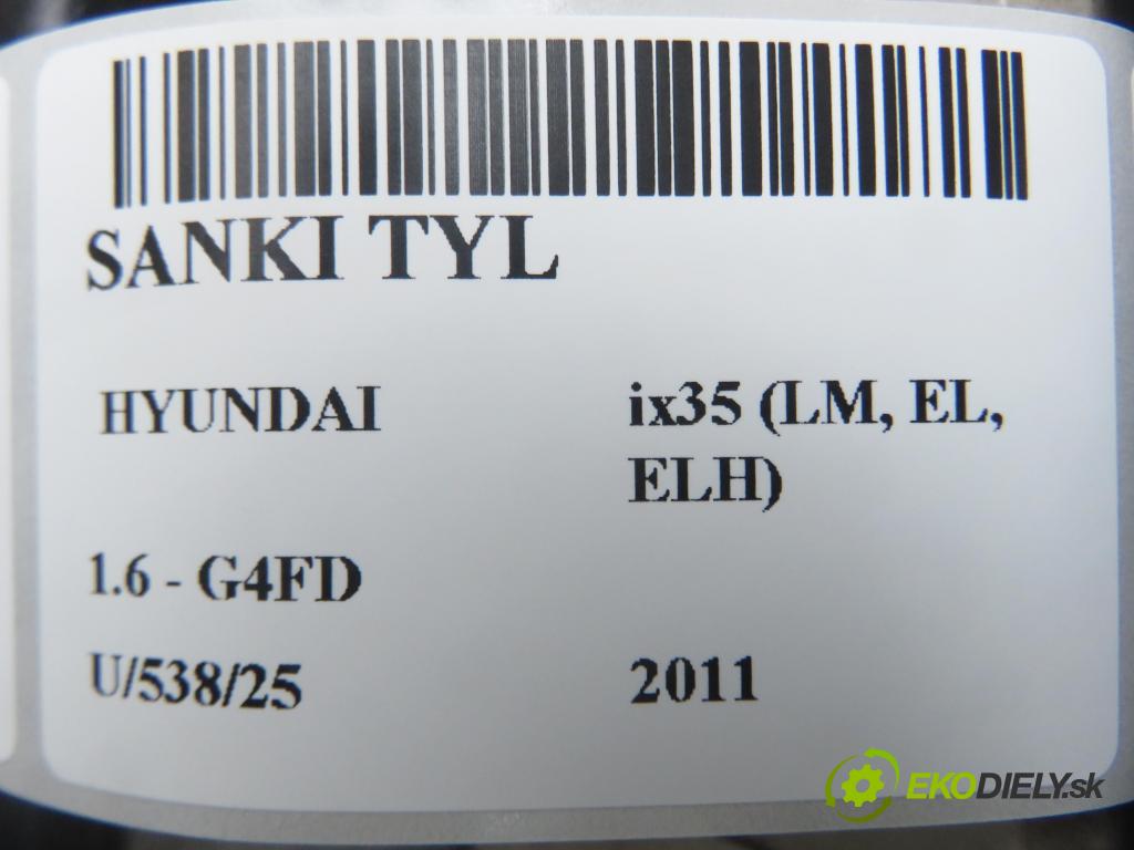 HYUNDAI ix35 (LM, EL, ELH) SUV 2011 99,00 1.6 - G4FD 1591,00 ZADNÍ: