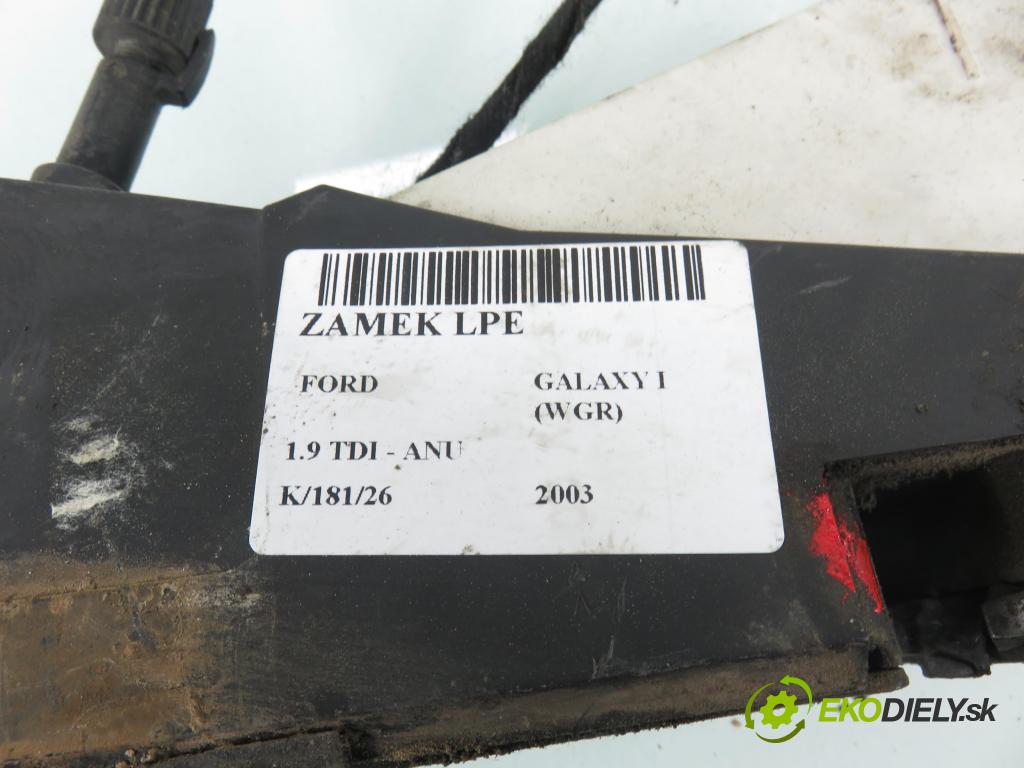 FORD GALAXY (WGR) MINIVAN 2003 66,00 1.9 TDI PD 90 - ANU 1896,00 zámok 93BG220A20DD