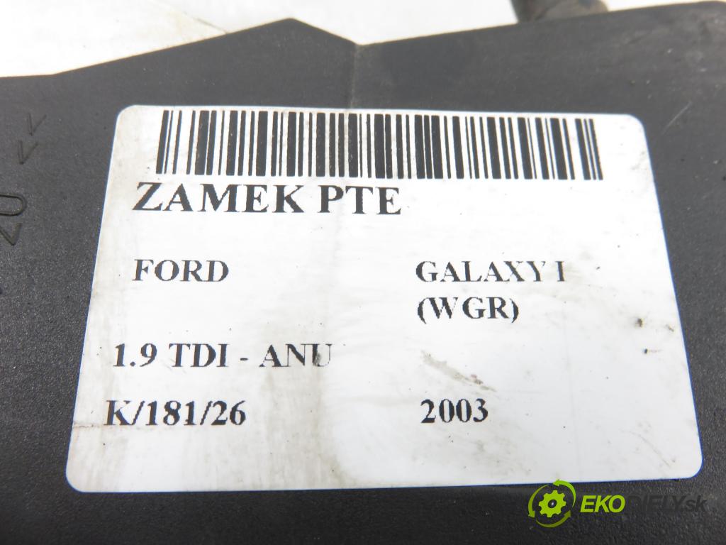 FORD GALAXY (WGR) MINIVAN 2003 66,00 1.9 TDI PD 90 - ANU 1896,00 zámok PTE 93BG220A20DD