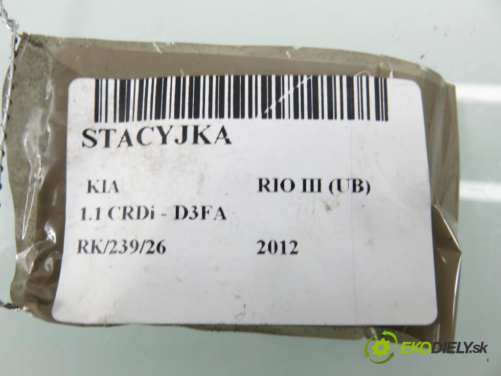 KIA RIO III (UB) HB 2012 55,00 1.1 CRDi - D3FA 1120,00 spinačka / zámky 