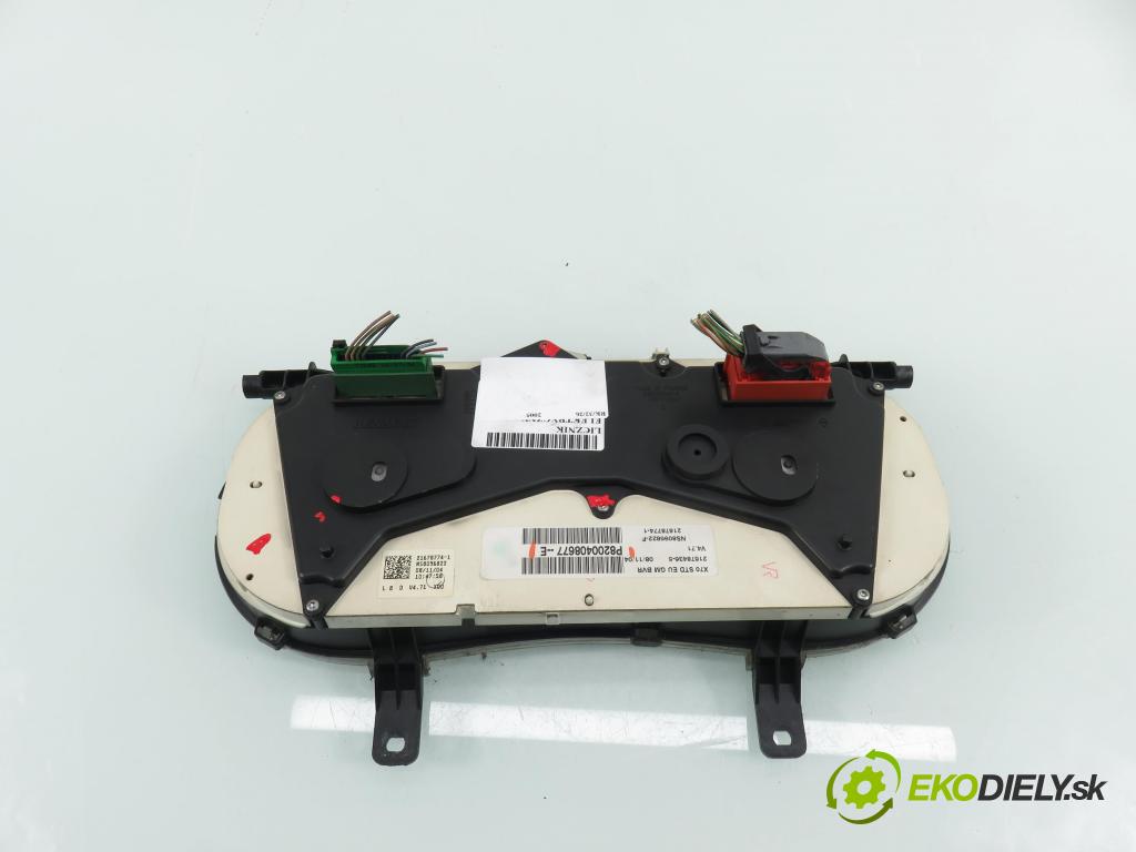 OPEL MOVANO Furgon (X70) FURGON 2005 84,00 2.5 DTI - G9U 724 2464,00 prístrojovka elektrický P8200408677E