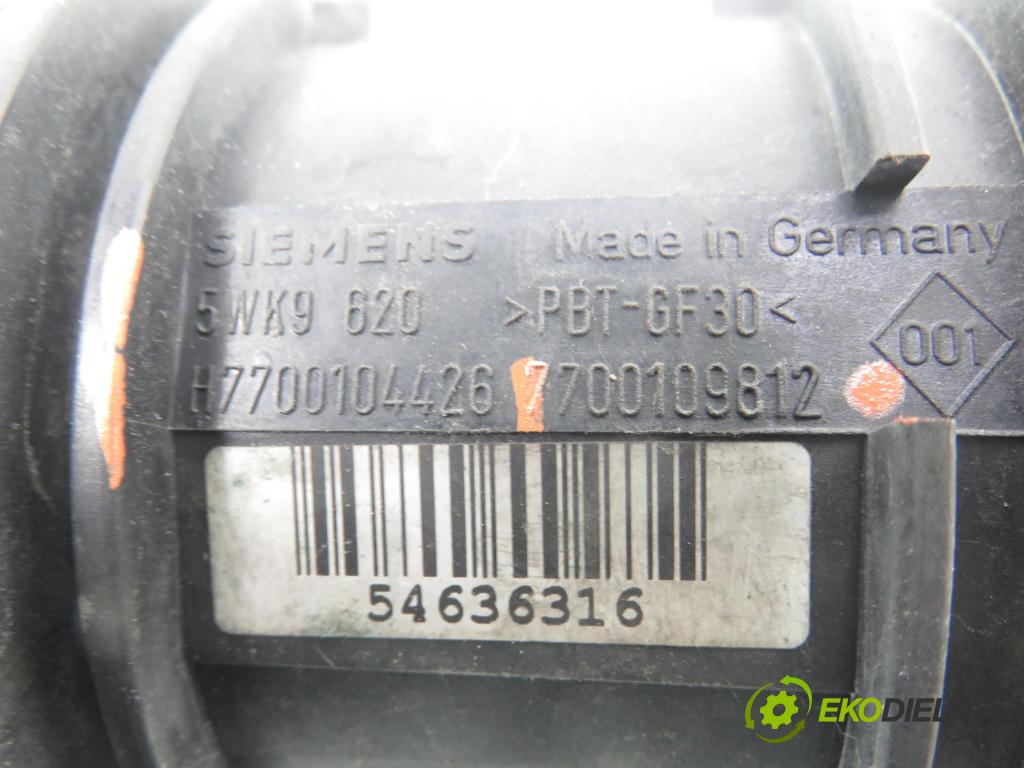 RENAULT MEGANE II Kombi (KM0/1_) KOMBI 2007 96,00 1.9 dCi 131 - F9Q 804 1870,00 váha vzduchu vzduchu 5WK9620