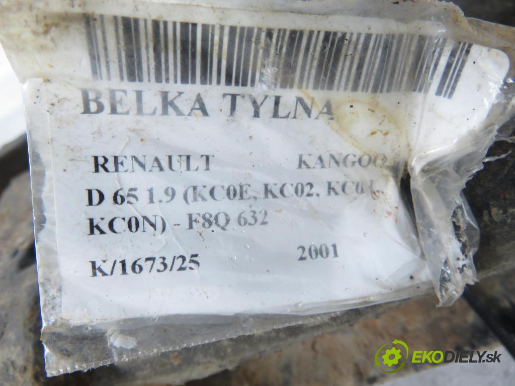 RENAULT KANGOO (KC0/1_) KOMBIVAN 2001 47,00 1.9 D 1870,00 výztuha zadní část