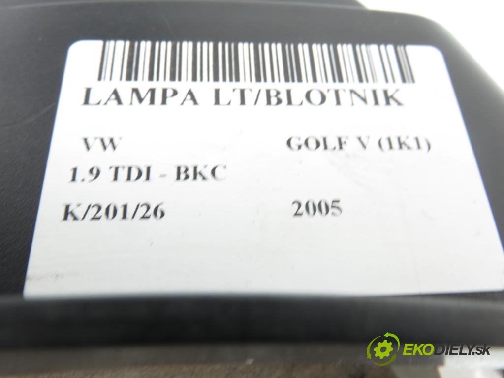 VW GOLF V (1K1) HB 2005 77,00 1.9 TDI PD 105 - BKC 1896,00 světlo levé zadní 