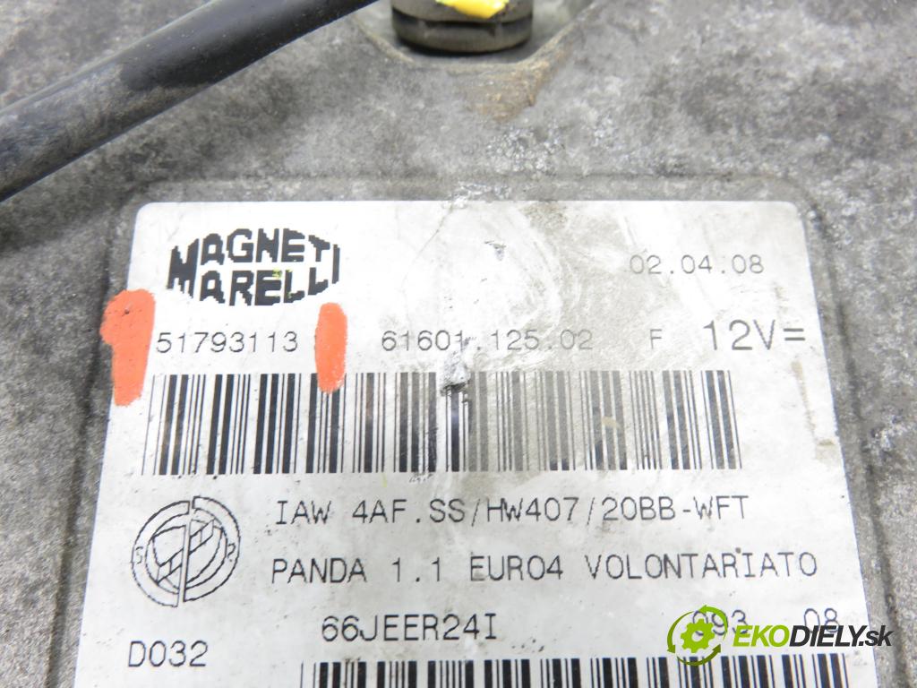 FIAT PANDA (169_) HB 2008 40,00 1.1 54 - 187 A1.000 1108,00 Riadiaca jednotka Motor 51793113