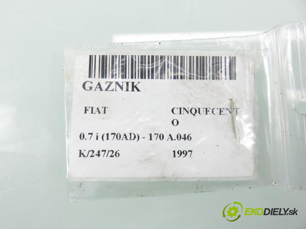 FIAT CINQUECENTO (170_) HB 1997 22,00 0.7 i (170AD) - 170 A.046 704,00 karburátor 30S2H