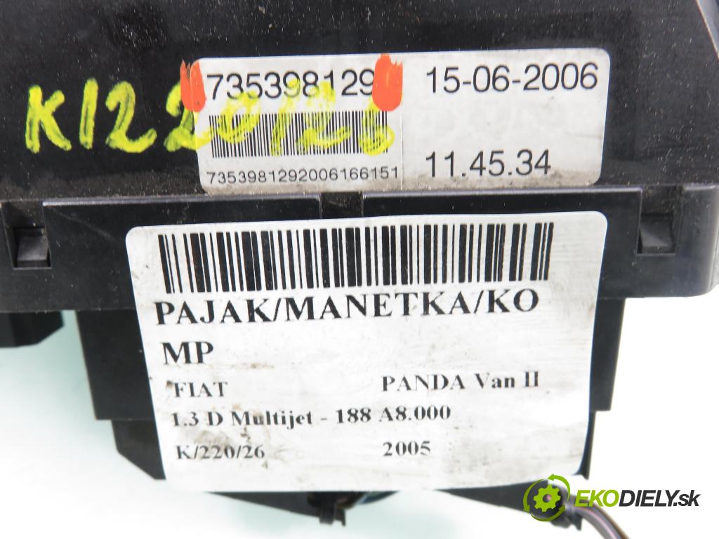 FIAT PANDA Van (169_) HB 2005 51,00 1.3 D Multijet - 188 A8.000 1248,00 PAKA/ŘAZENÍ/SADA: 735398129
