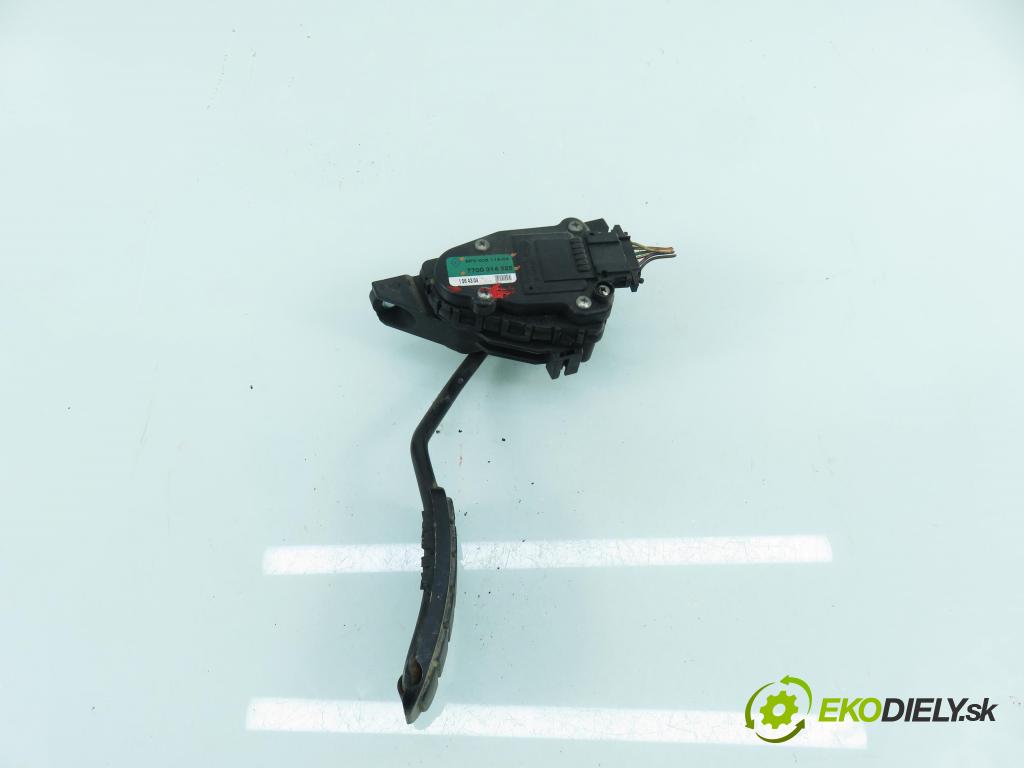 OPEL MOVANO Furgon (X70) FURGON 2005 84,00 2.5 DTI - G9U 724 2464,00 potenciometr plynového pedálu 7700314525 ; 6PV00811904 (Potenciometr plynového pedálu)