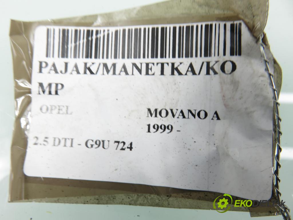 OPEL MOVANO Furgon (X70) FURGON 2005 84,00 2.5 DTI - G9U 724 2464,00 PAKA/ŘAZENÍ/SADA: 8200199519