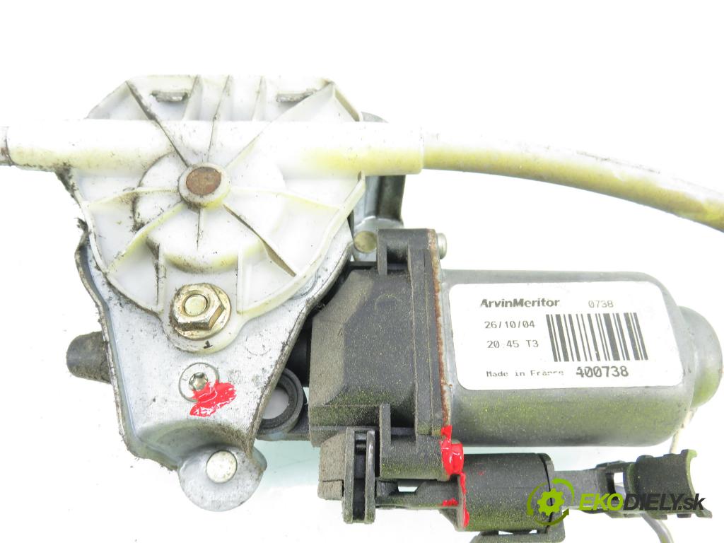 OPEL MOVANO Furgon (X70) FURGON 2005 84,00 2.5 DTI - G9U 724 2464,00 Mechanizmus okien 400738