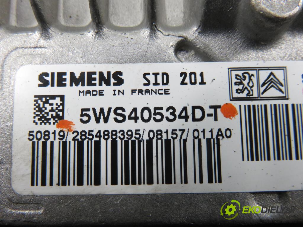 CITROEN C5 III Break (RW_) KOMBI 2008 150,00 2.7 HDi - DT17ED4 2720,00 řídící jednotka motora HW9663122980