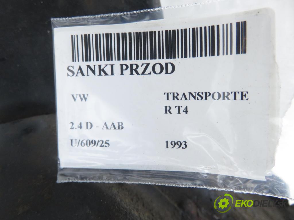 VW TRANSPORTER IV Platforma / podwozie (70E, 70L, 70M, 7DE, 7DL KABINA/PLATFORMA 1993 57,00 2.4 D 78 - AAB 2370,00 PŘEDNÍ: