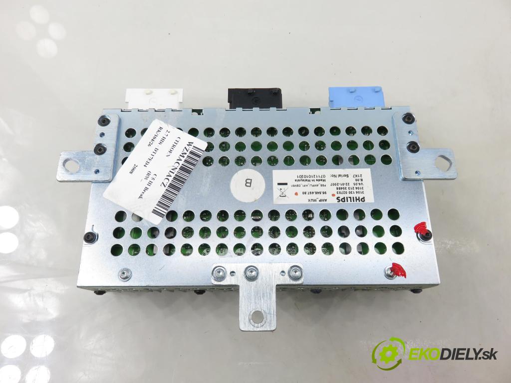 CITROEN C5 III Break (RW_) KOMBI 2008 150,00 2.7 HDi - DT17ED4 2720,00 zesilovač 9664649780 (Zesilovač)