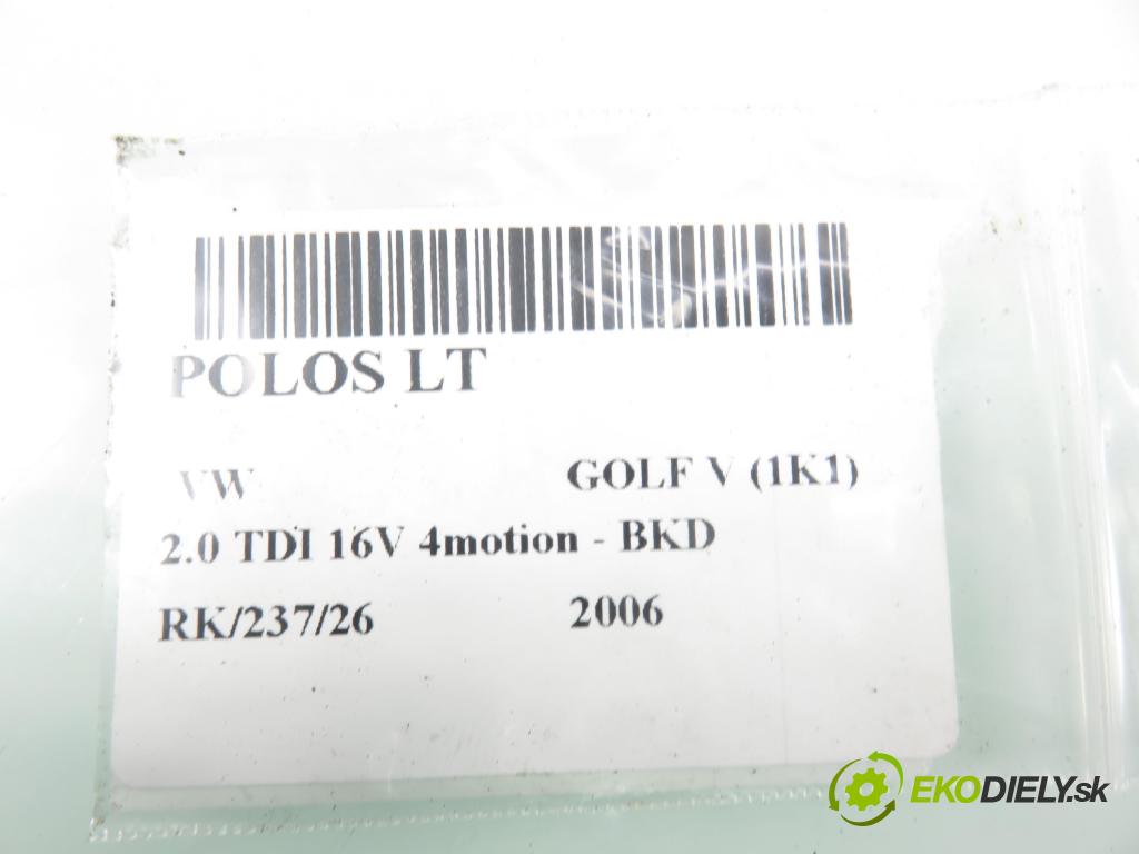 VW GOLF V (1K1) HB (LONG) 2006 103,00 2.0 TDI 16V 4motion - BKD 1968,00 poloos LT 