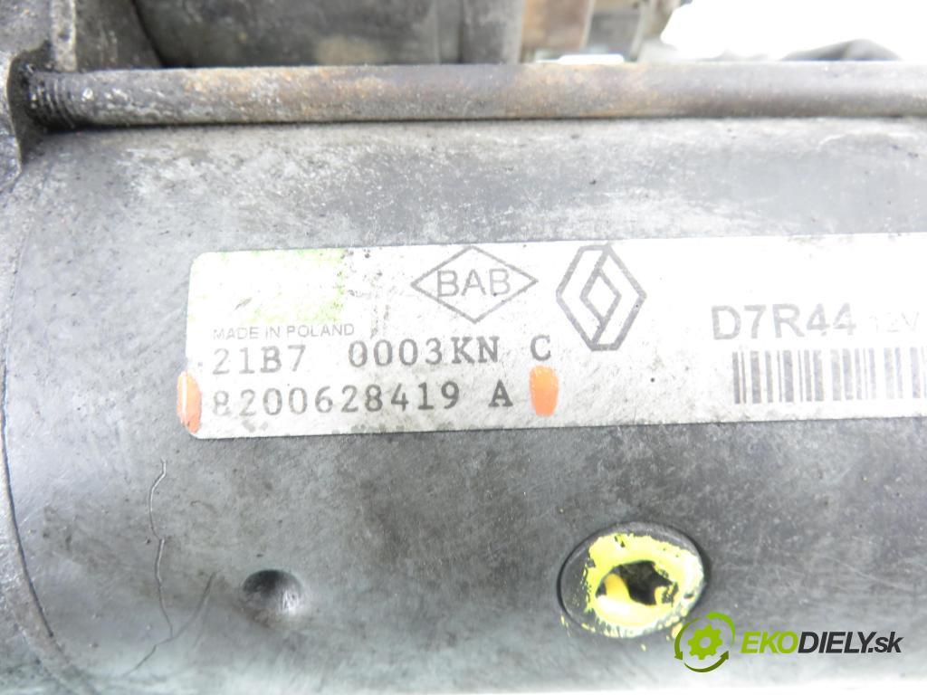 RENAULT MEGANE II Kombi (KM0/1_) KOMBI 2007 96,00 1.9 dCi 131 - F9Q 804 1870,00 Štartér 8200628419A (Štartér)