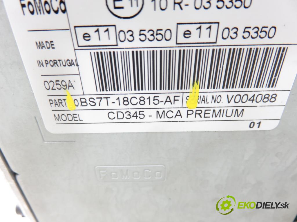 FORD GALAXY (WA6) VAN 2012 103,00 2.0 TDCi - UFWA 1997,00 RADIO CD BS7T18C815AF