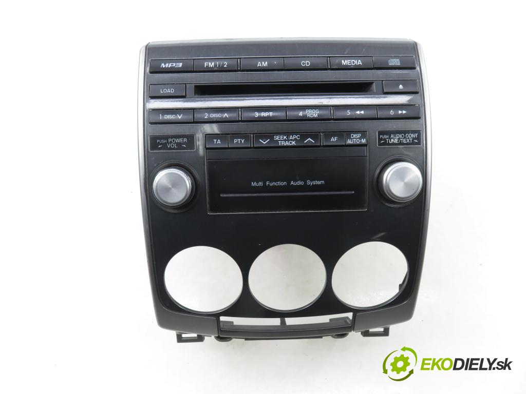 MAZDA 5 (CR19) MINIVAN 2009 105,00 2.0 MZR-CD 143 - RF7J 1998,00 RADIO 14797325