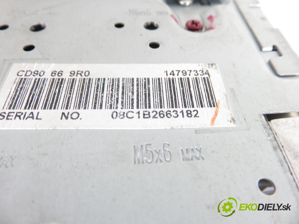 MAZDA 5 (CR19) MINIVAN 2009 105,00 2.0 MZR-CD 143 - RF7J 1998,00 RADIO 14797325